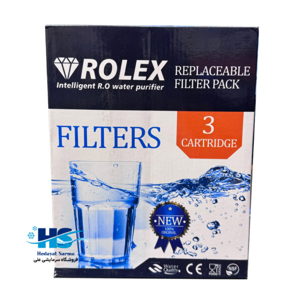پک فیلتر تصفیه آب رولکس